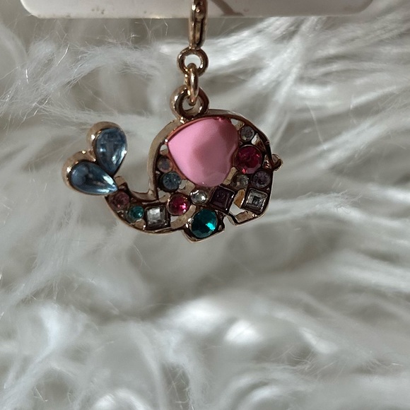 CHARM IT! SPARKLE ELEPHANT GOLD TONE CHARM - Picture 2 of 2